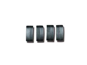 Small ISO and Trident Peg Replacement Rubbers Black