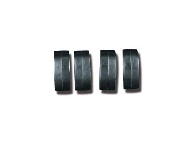 Large ISO and Trident Peg Replacement Rubbers Black
