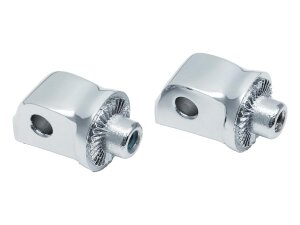 Splined Peg Adapters Chrome