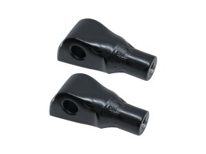Tapered Male Mount Peg Adapters Gloss Black