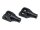 Tapered Male Mount Peg Adapters Gloss Black