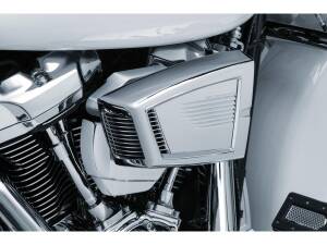 Precision Servo Motor Cover Chrome