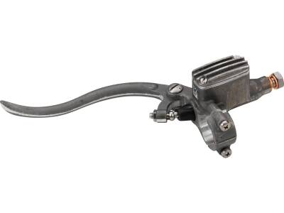Deluxe Clutch Master Cylinder Kit Aluminium Raw Lever and Master Cylinder Cover Aluminium Raw 14 mm 1" Hydraulic Clutch