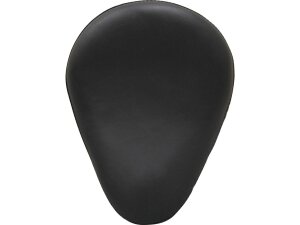 13" Eliminator Plain Smooth Solo Seat Black Vinyl