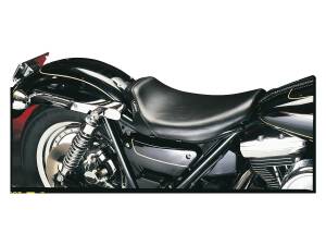 Bare Bones Solo Seat Smooth Black Vinyl