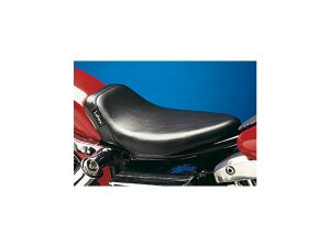 Bare Bones Gel Solo Seat Smooth Black Vinyl