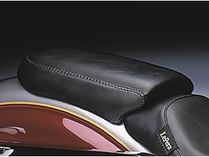Bare Bones Pillion Pad Smooth Black Vinyl