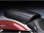 Bare Bones Pillion Pad Smooth Black Vinyl