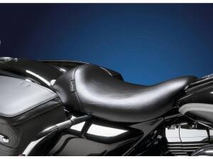 Bare Bones Gel Solo Seat Smooth Black Vinyl