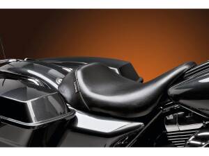 Bare Bones Gel Solo Seat Smooth Black Vinyl