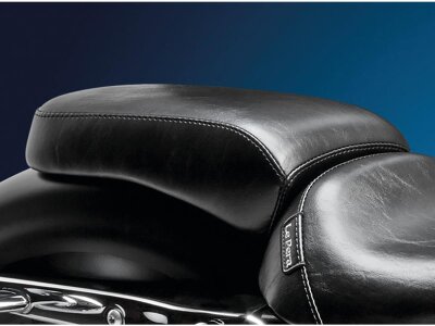 Bare Bones Pillion Pad Smooth Black Vinyl