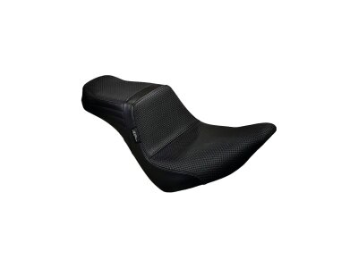 Tailwhip Seat Basket Weave, Driver Seating: 10.75" Wide with 6" Back Support, Passenger Seating 7" Wide Black Vinyl