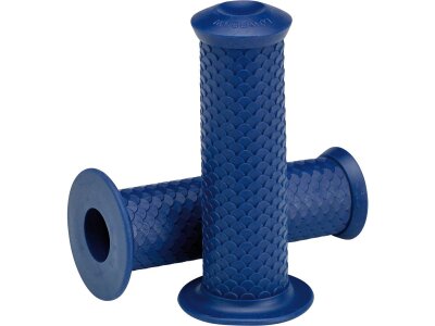 Fish Scale Grips Midnight Blue 7/8" Throttle By Wire Throttle Cables