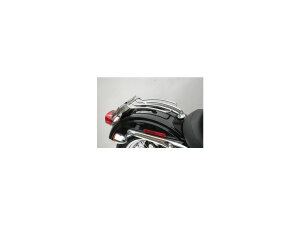 6" Solo Luggage Rack Black Satin