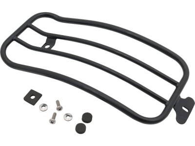 7" Solo Luggage Rack Black