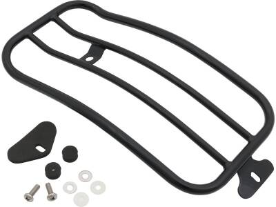 7" Solo Luggage Rack Black