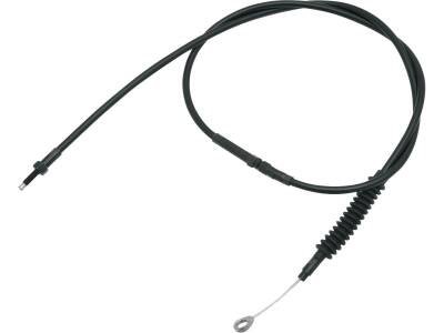 Blackout Longitudinally Wound (LW) Clutch Cable Standard Black Vinyl All Black 62,8"