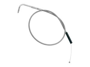 Armor Coated Throttle Cable 90 ° Stainless Steel Clear Coated 33,1"