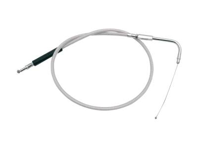 Argent Idle Cable 45 ° Stainless Steel Clear Coated Chrome Look 30"