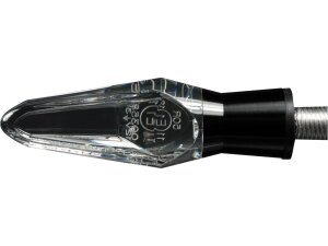 mo.blaze ice LED Turn Signal Black Anodized Clear LED