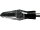 mo.blaze ice LED Turn Signal Black Anodized Clear LED