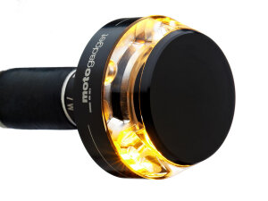 mo.blaze disc LED Bar End Turn Signal Right Side Black...