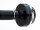 mo.blaze disc LED Bar End Turn Signal Right Side Black Anodized Clear LED