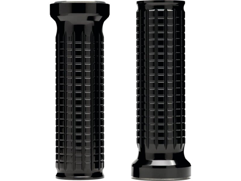 mo.grip Grips Black Anodized 1" Throttle By Wire Throttle Cables