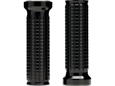 mo.grip Grips Black Anodized 1" Throttle By Wire Throttle Cables