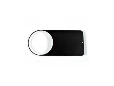 motoscope classic A Universal Speedometer Mounting Bracket Black Anodized
