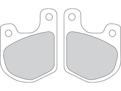 Organic Replacement Brake Pads Organic Front