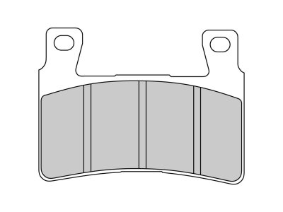 Sintered Replacement Brake Pads Sinter Front