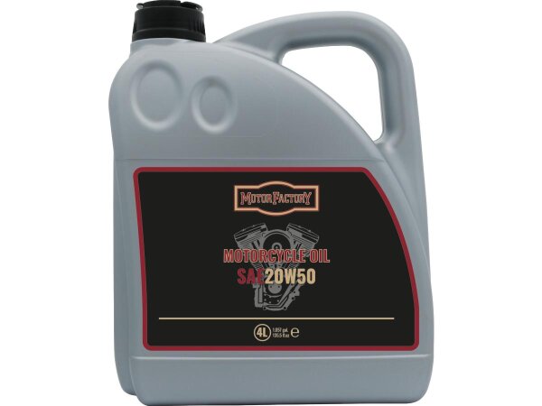 Motoröl SAE 20W50 4 x 4 Liter (1.057 gal.)