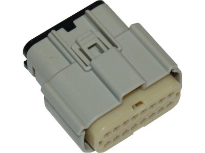 Molex MX-150 Connectors 16-Position Female Gray
