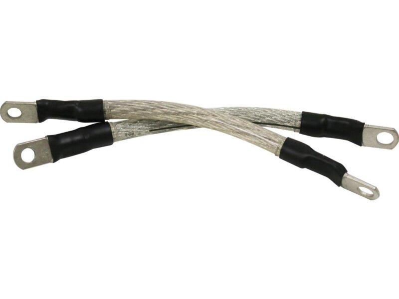 Pro-Flex Battery Cable 6" long Clear Coated