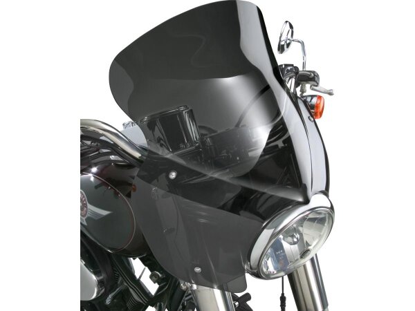 Stinger Windshield Height: 12,5", Width: 18,25" Dark Smoke