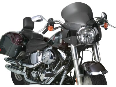 Stinger Windshield Height: 12,5", Width: 18,25" Dark Smoke