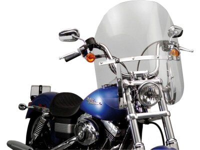 SwitchBlade 2-Up Quick Release Windshield Height: 26", Width: 22,6" Clear