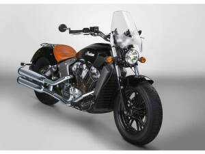 Deflector Screen Windshield with U-Clamp Mount For...