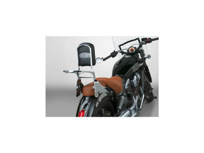 Paladin Backrest Luggage Rack Chrome