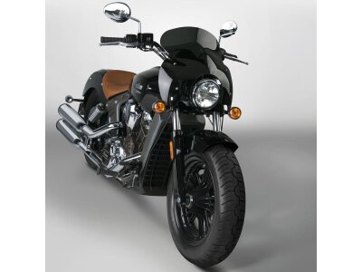 Wave QR® Quick Release Windshield Height: 10,5", Width: 21,5" Dark Smoke