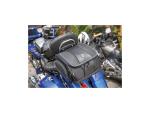 Route 1 Weekender Backrest Rack Bag Black