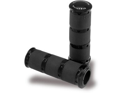 Contour XL Grips Black Anodized 1" Throttle Cables