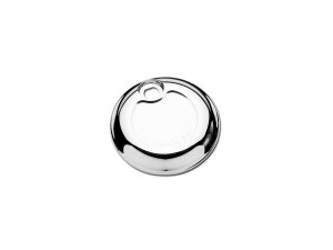 Smooth Fuel Door Cover for Touring Chrome