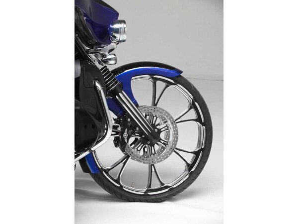Virtue Wheel Contrast Cut Platinum 23" 3,50" ABS Single Flange Front