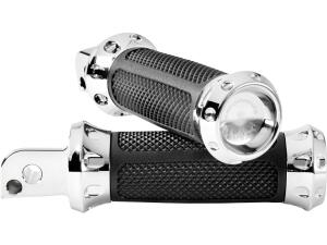 Overdrive Passenger Pegs Chrome