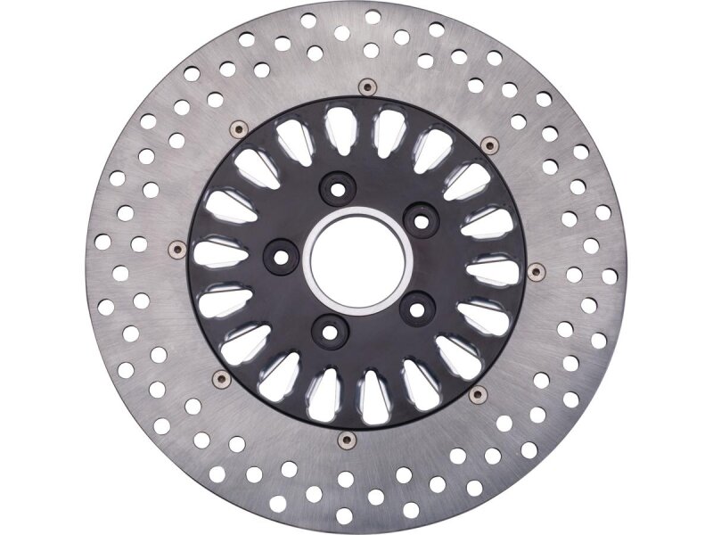 Nitro-18 2-Piece Brake Rotor Black Stainless Steel 11,8" Front