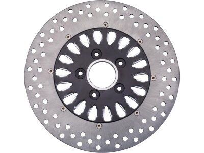 Nitro-18 2-Piece Brake Rotor Black Stainless Steel 11,8" Front