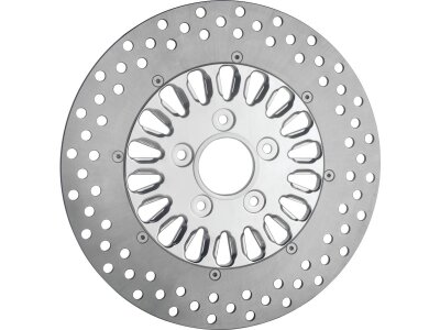 Nitro-18 2-Piece Brake Rotor Black Stainless Steel 11,5" Rear