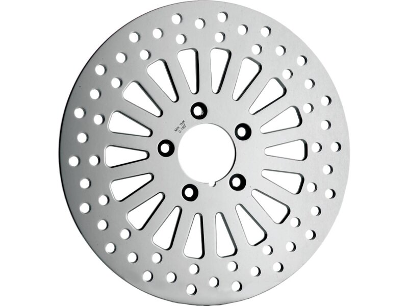 Nitro Brake Rotor Stainless Steel Polished 11,8" Rear